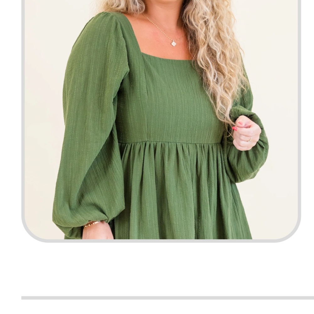 Chic Soul Green Blouse size 3x